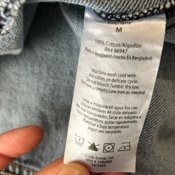 Nickelodeon Rugrats Graphic Denim Jean Jacket NWT - Picture 11 of 13